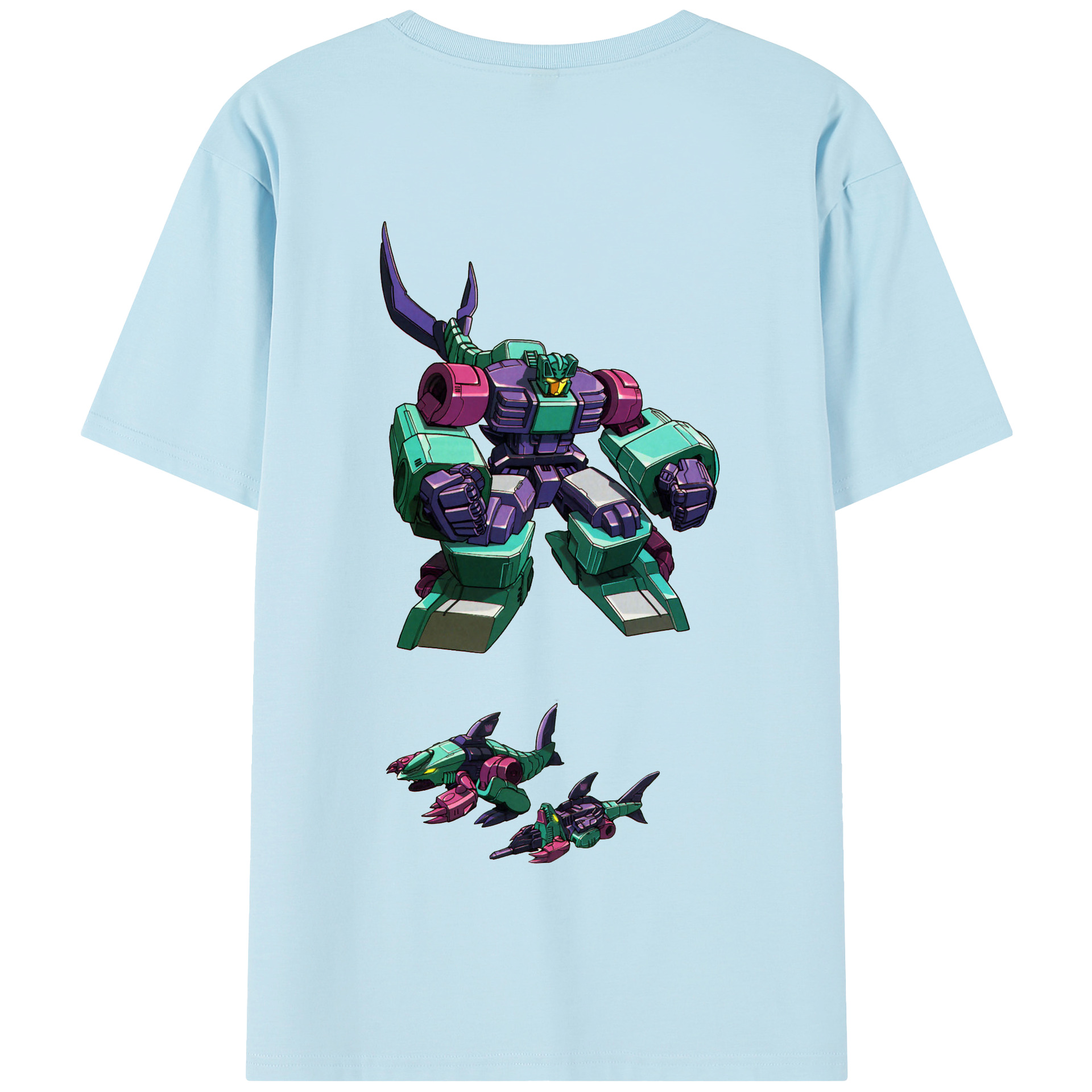 （画像用）  綿100％半袖Tシャツ（背面プリント）